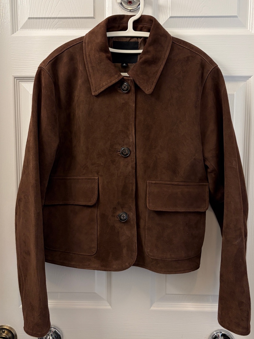 Lucky Brand Suede Jacket - Chocolate Brown | Sz Med - Picture 4 of 7